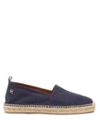 Matchesfashion.com Ralph Lauren Purple Label - Logo-plaque Canvas Espadrilles - Mens - Navy