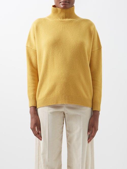 Weekend Max Mara - Benito Sweater - Womens - Mid Yellow