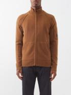 C.p. Company - High-neck Zip Wool-blend Cardigan - Mens - Brown