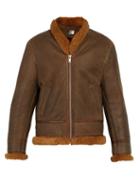 Matchesfashion.com Isabel Marant - Anders Shearling Lined Leather Jacket - Mens - Bronze