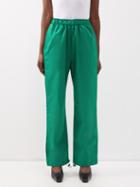 The Frankie Shop - Kevin Zip-cuff Technical Track Pants - Womens - Green