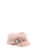 Miu Miu Crystal-embellished Faux-fur Hat
