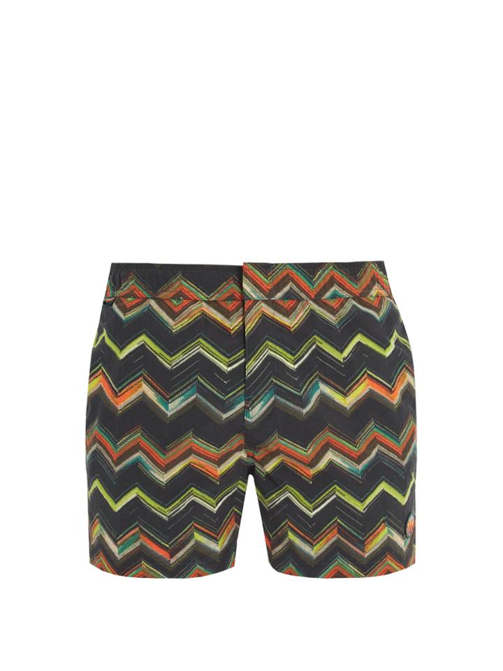 Missoni Mare Zigzag-print Swim Shorts