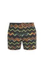 Missoni Mare Zigzag-print Swim Shorts