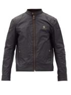 Matchesfashion.com Belstaff - Kelland Waxed-cotton Jacket - Mens - Black