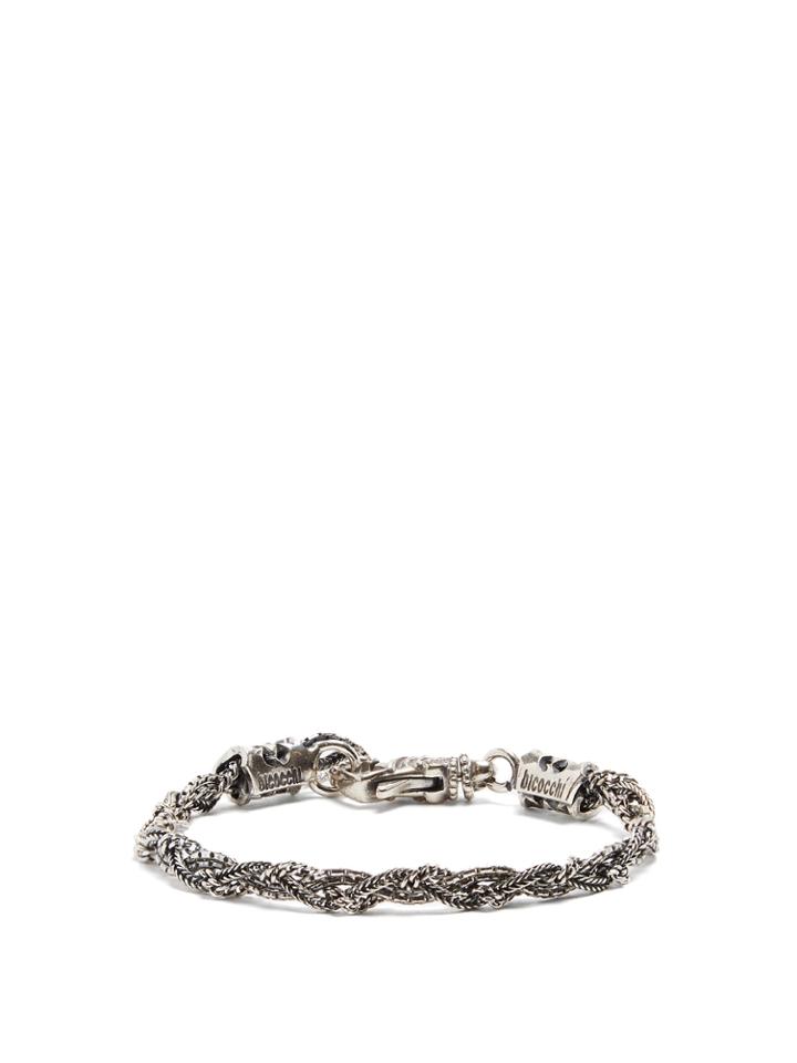 Emanuele Bicocchi Bracelet In 925 Sterling Silver