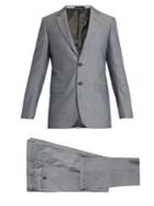 Lanvin Attitude-fit Wool And Cotton-blend Suit