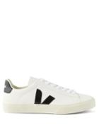 Veja - Campo Leather Trainers - Mens - White Black