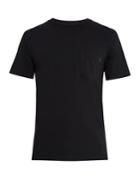A Brilliant Brand Crew-neck Patch-pocket T-shirt