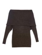 Acne Studios Daze Off-shoulder Mohair And Wool-blend Sweater