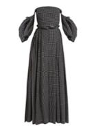 Loewe Off-the-shoulder Polka-dot Print Gown