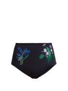 Stella Mccartney Botanical-embroidered High-waist Bikini Briefs