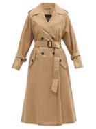 Matchesfashion.com Weekend Max Mara - Macbeth Trench Coat - Womens - Tan