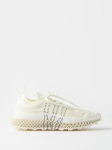 Y-3 - Runner 4d Halo Mesh Trainers - Mens - Off White
