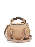 Matchesfashion.com Chlo - Daria Small Grained-leather Cross-body Bag - Womens - Brown