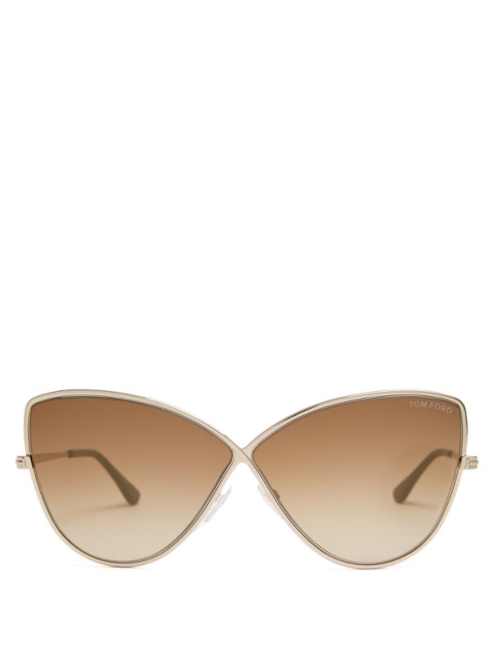 Tom Ford Eyewear Elise Cat-eye Frame Sunglasses