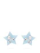 Miu Miu Crystal-embellished Plexiglass Clip-on Earrings