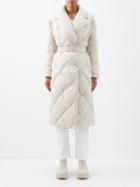 Max Mara - Trecoat Coat - Womens - Light Beige