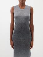 Joseph - Dip-dye Knitted Tank Top - Womens - Silver