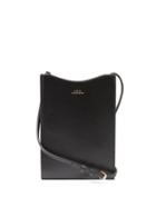 Ladies Bags A.p.c. - Jamie Leather Cross-body Bag - Womens - Black