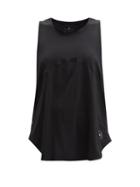 Adidas By Stella Mccartney - Truestrength Abstract-print Tank Top - Womens - Black