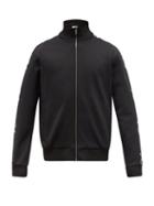 Matchesfashion.com Givenchy - Refracted-jacquard Jersey Track Top - Mens - Black