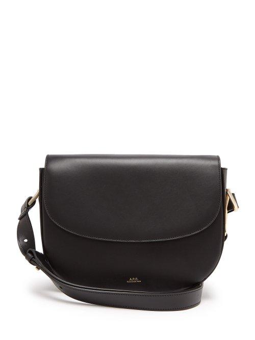 Matchesfashion.com A.p.c. - Odette Leather Cross Body Bag - Womens - Black