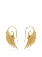 Noor Fares Fly Me To The Moon Yellow-gold Earrings
