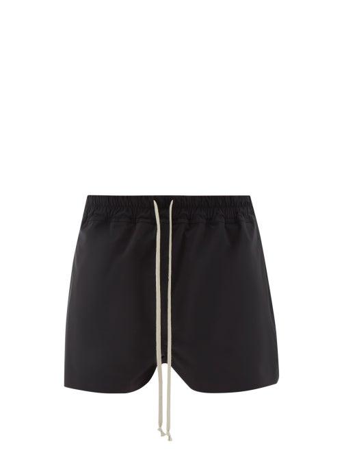Rick Owens - Fog Nylon-shell Shorts - Mens - Black