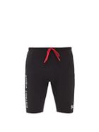 Matchesfashion.com District Vision - Tomtom Logo-print Stretch-jersey Shorts - Mens - Black