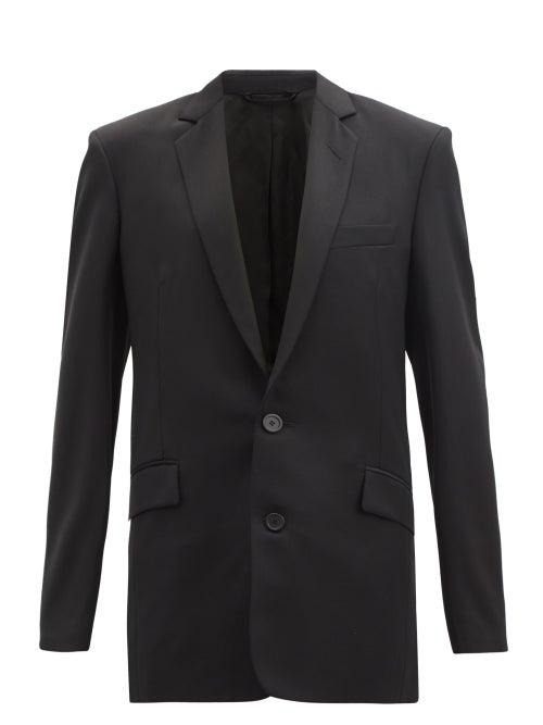 Matchesfashion.com Balenciaga - Single-breasted Wool Jacket - Womens - Black