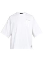 Matchesfashion.com Undercover - Logo Print Pocket Cotton T Shirt - Mens - White