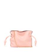 Ladies Bags Loewe - Flamenco Mini Chain-strap Leather Cross-body Bag - Womens - Light Pink