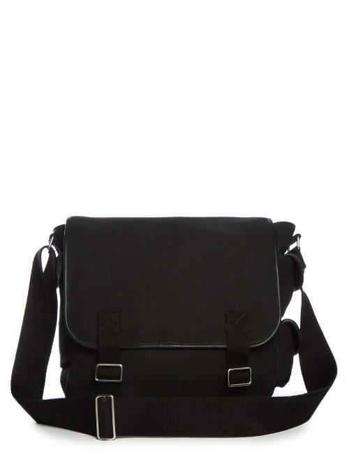 Saint Laurent Canvas Messenger Bag