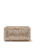Jimmy Choo Ellipse Glitter Clutch-bag