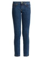 Matchesfashion.com Loewe - Mid Rise Skinny Leg Jeans - Womens - Denim
