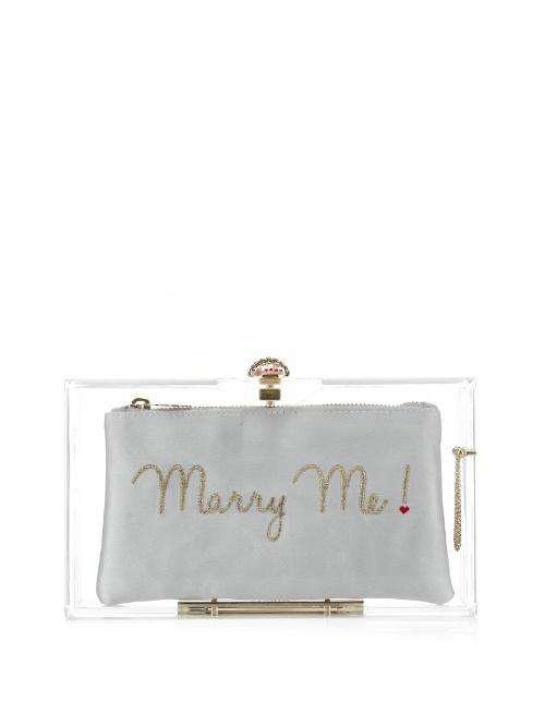 Charlotte Olympia Rock On Pandora Clutch