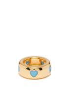 Timeless Pearly - Turquoise & Gold-plated Ring - Womens - Gold