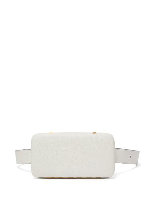 Matchesfashion.com Lutz Morris - Evan Grained-leather Belt Bag - Mens - White