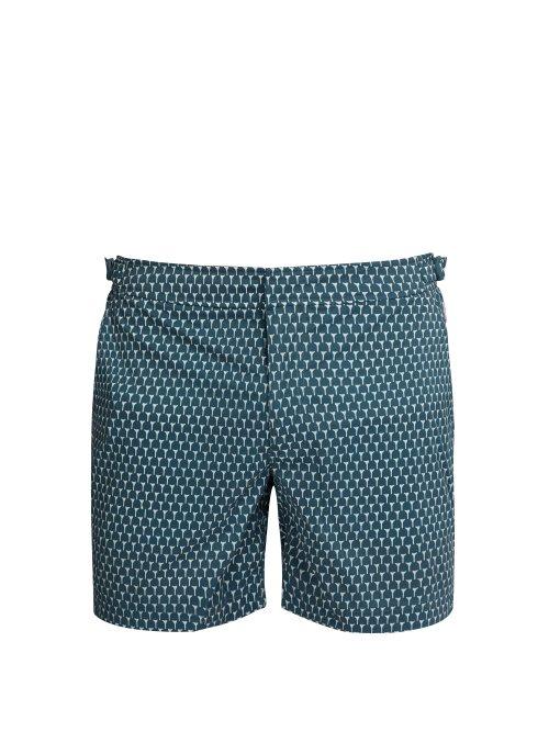 Matchesfashion.com Orlebar Brown - Bulldog Sport Mid Length Swim Shorts - Mens - Dark Blue