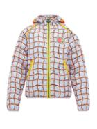 Matchesfashion.com Marni - Fleece Patch Checked Quilted Jacket - Mens - Multi