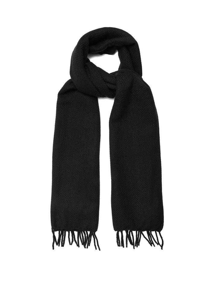 Raey Herringbone Wool Scarf