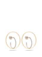 Charlotte Chesnais Fine Jewellery Saturn Medium Diamond & Gold Earrings