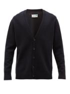 Maison Margiela - Four Stitches Longline Cardigan - Mens - Dark Navy