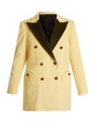 Matchesfashion.com Blaz Milano - Classic Touch Everyday Velvet Lapel Blazer - Womens - Cream