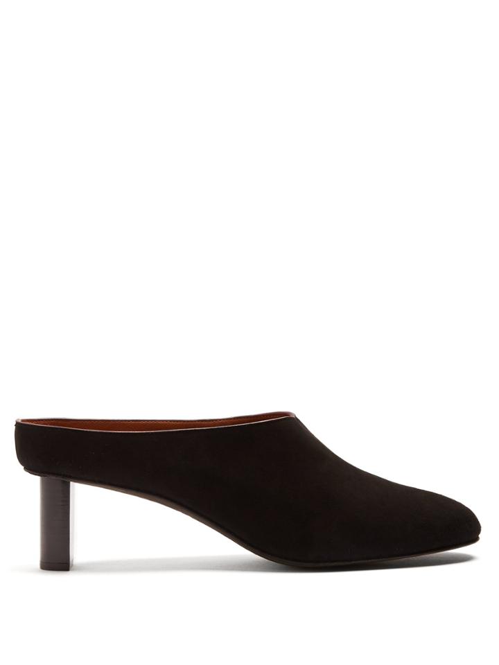 Joseph Block-heel Suede Mules