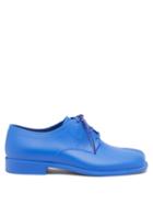 Maison Margiela - Tabi Split-toe Pvc Derby Shoes - Mens - Blue