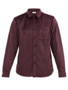 Matchesfashion.com Saturdays Nyc - Perry Velvet Shirt - Mens - Purple