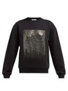 Matchesfashion.com Givenchy - Silver Sequinned Jersey Sweatshirt - Womens - Black Multi