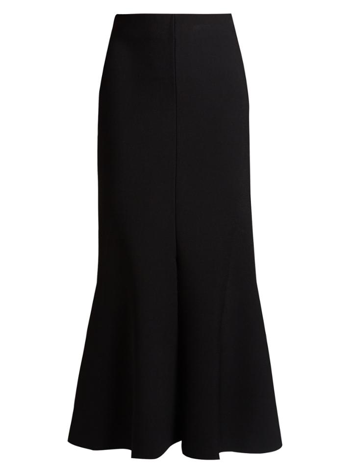 Stella Mccartney Milano Fluted Compact-knit Skirt